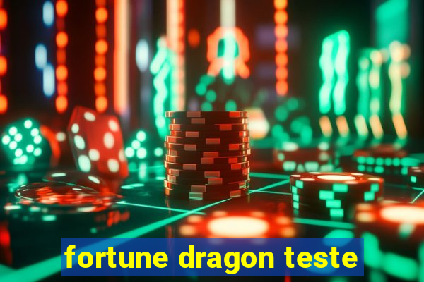 fortune dragon teste